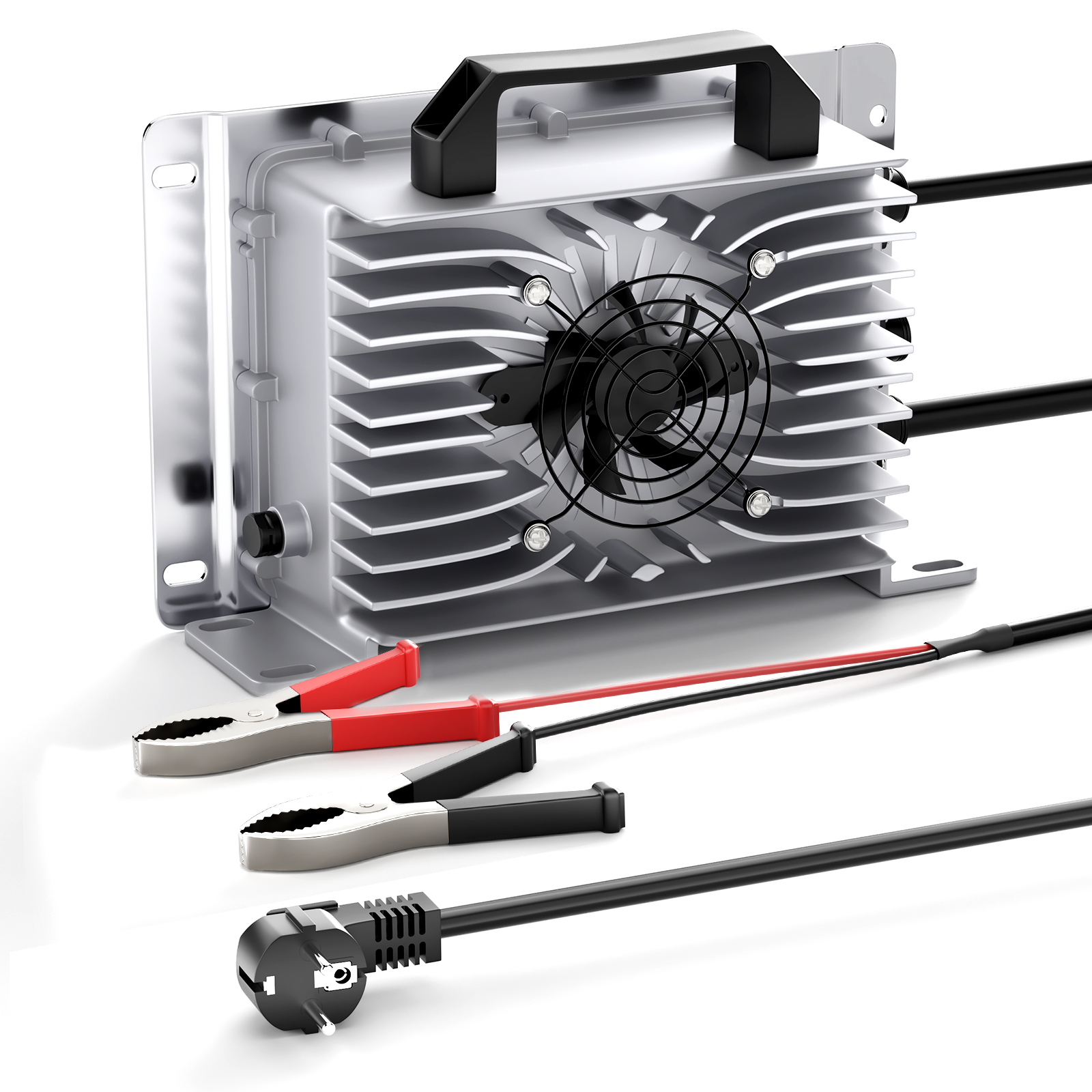 Chargeur de batterie au lithium Suraziki 67, 2 V 30 A pour 59, 2 V 60 V 16S Batterie, chargeur étanche IP65 pour véhicules électriques, vélos électriques et scooters
